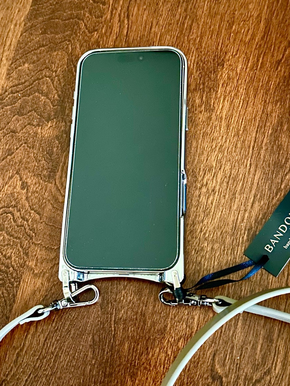 NEW Bandolier Hailey iPhone 16 Pro Max Case with Expanded Pouch & Wristlet Chain - Picture 15 of 17